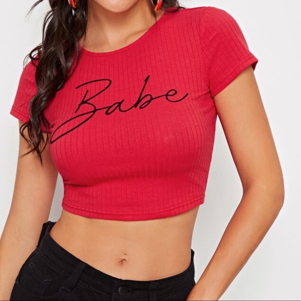 Crop tee